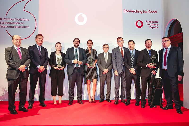 NaviLens was given the prestigious award Connecting for Good by the Vodafone Foundation