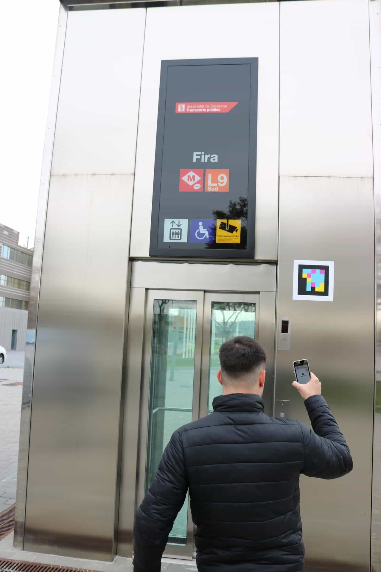 TMB Barcelona — フィラL9南線エレベーター