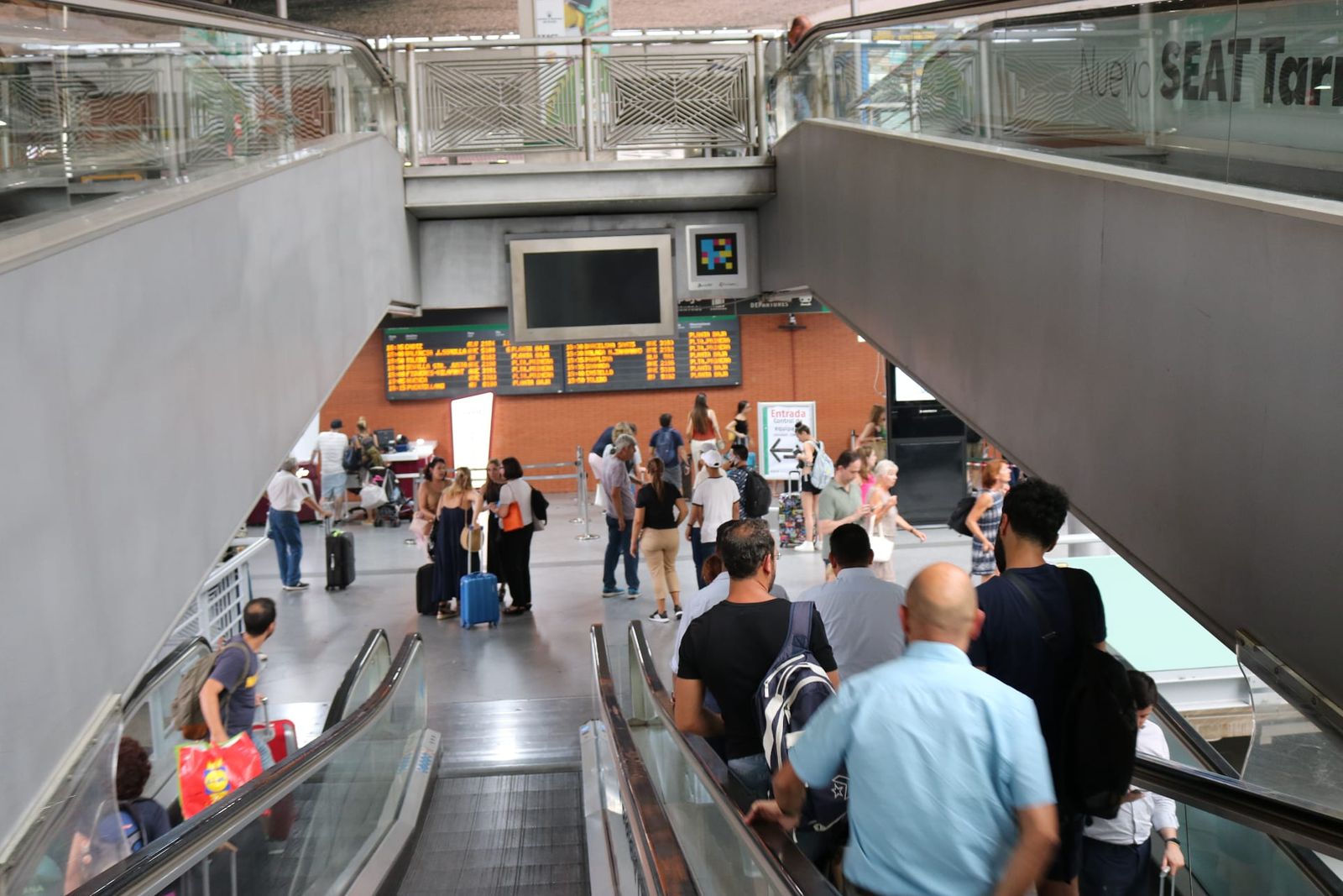 Estación de Atocha — despliegue NaviLens