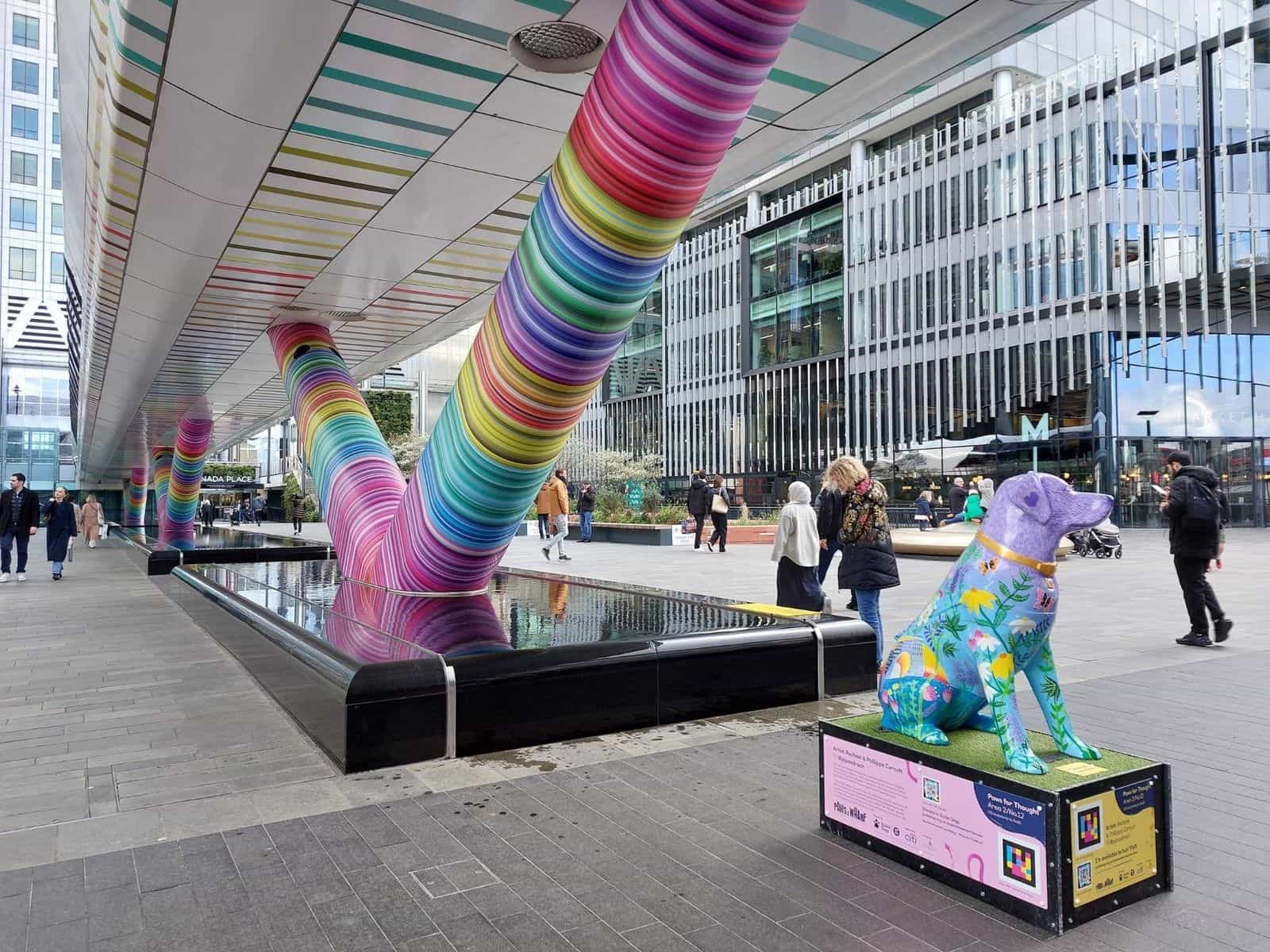 canada place rainbow perro floral IVT yIck