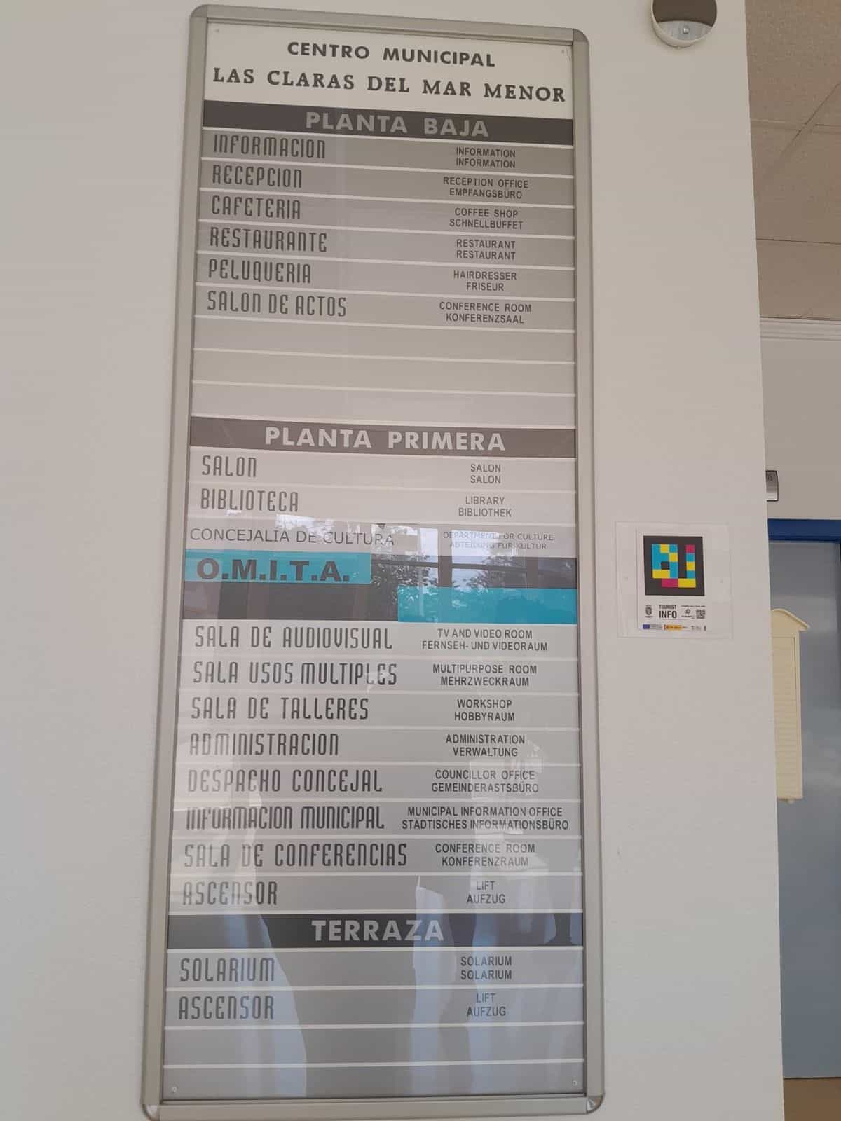 Centro municipal las claras directorio