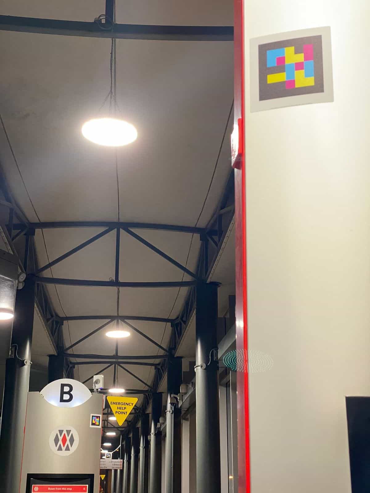 Wolverhampton Bus Station · NaviLens deployment 4