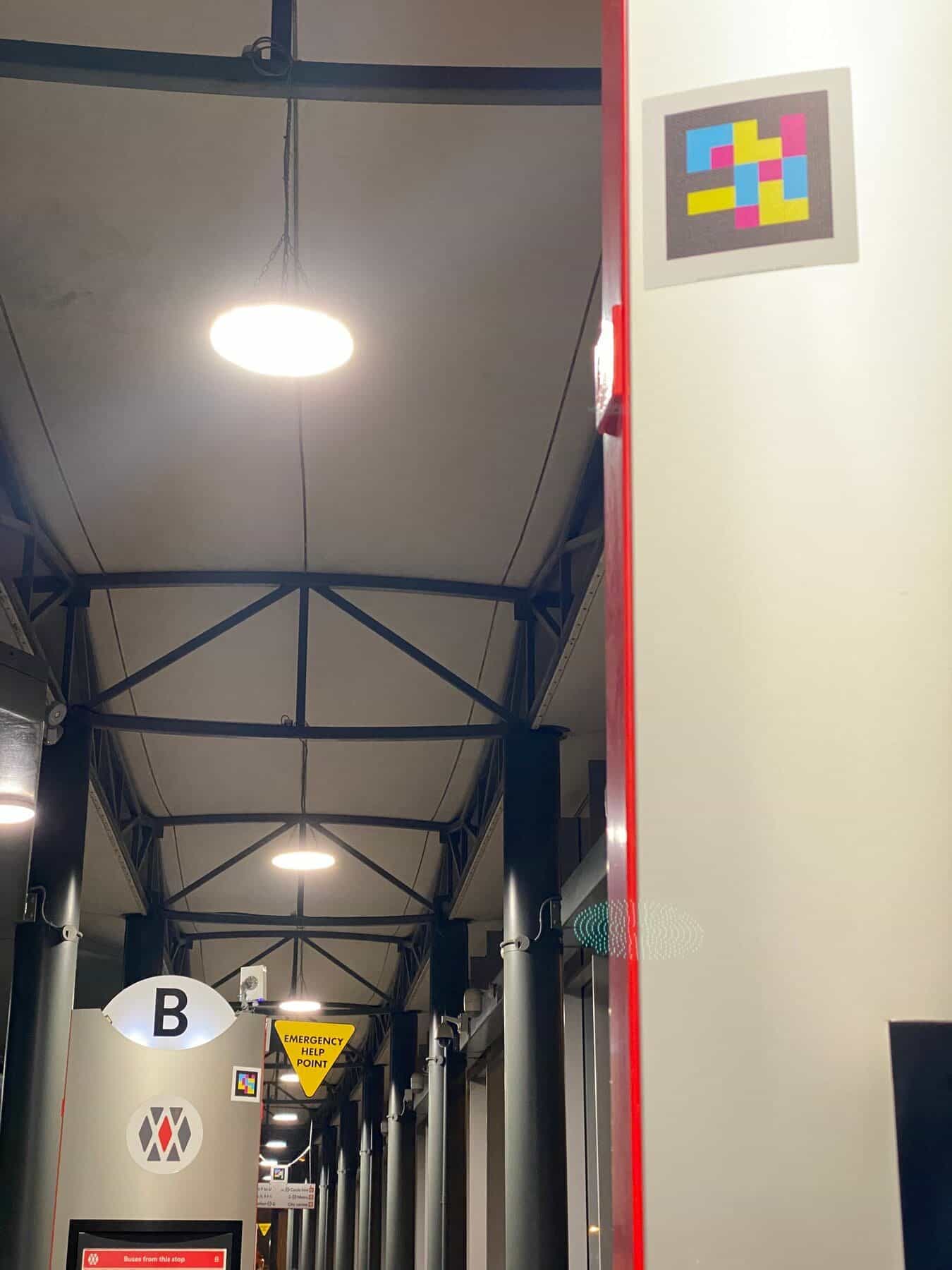 Wolverhampton Bus Station · NaviLens deployment 4