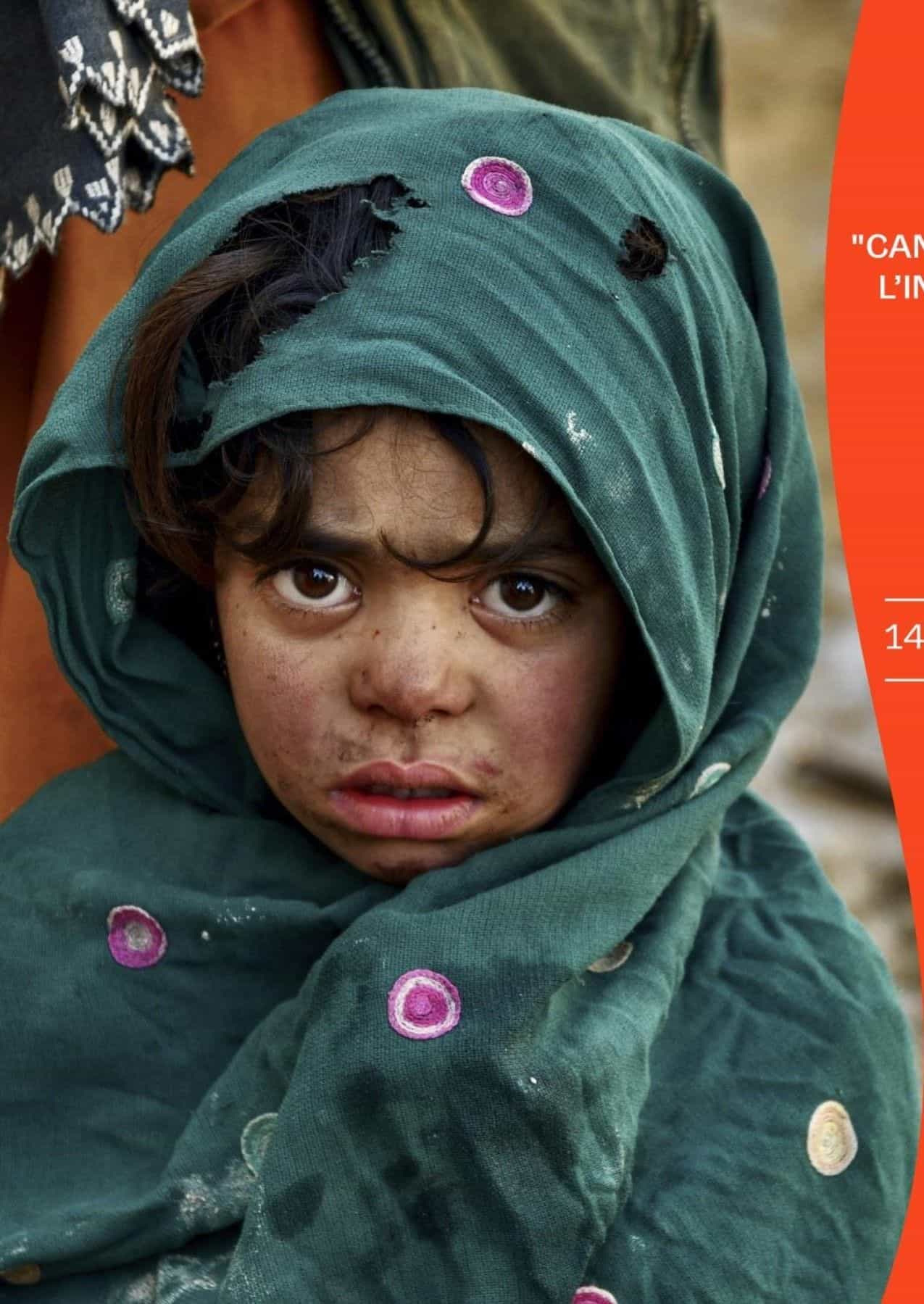 Portrait of a girl with a green veil - cover of the project Can you smile for me? by Giammarco Sicuro
