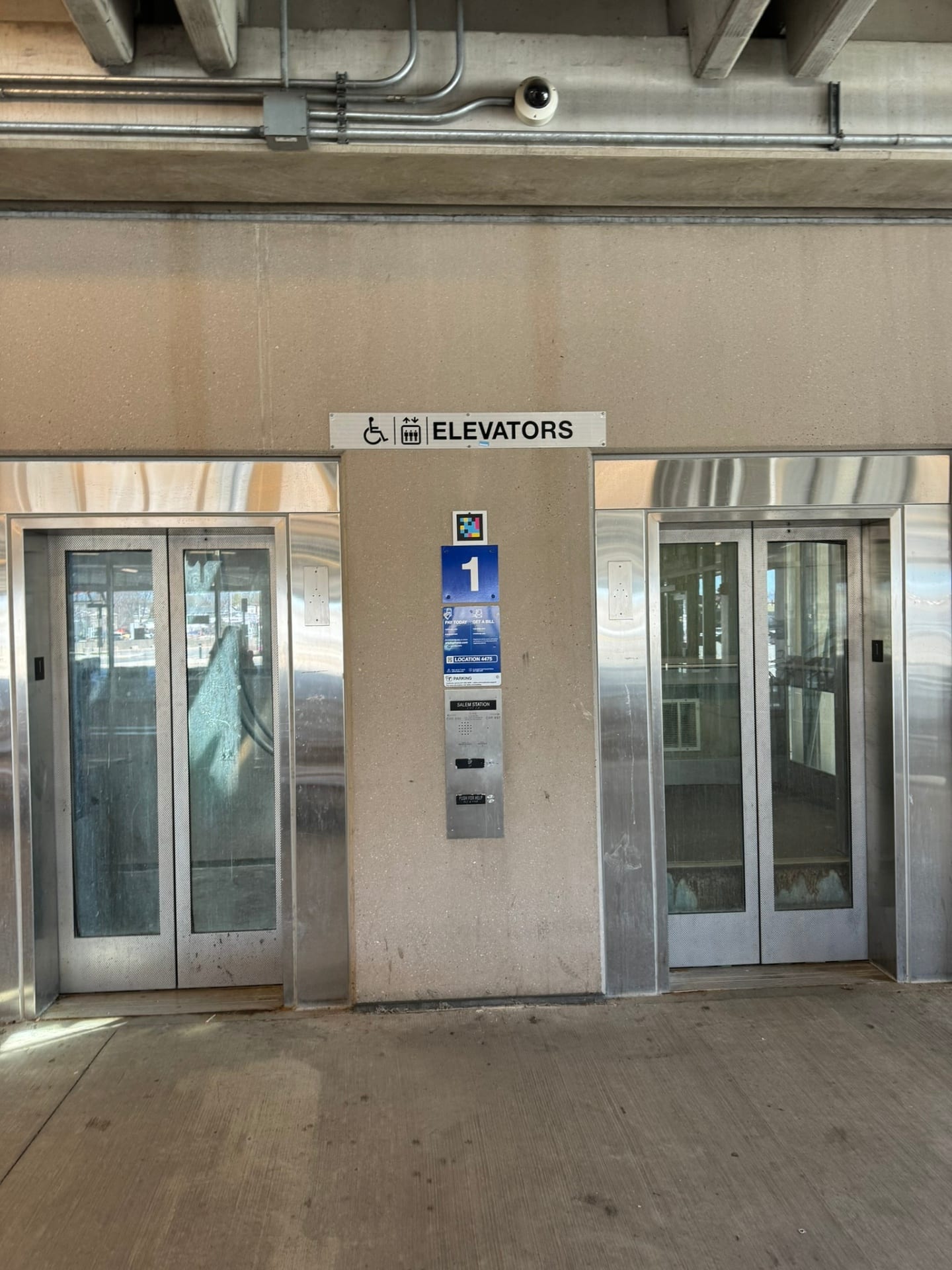 Salem MBTA — ELEVATORS · Core level 1 with NaviLens code