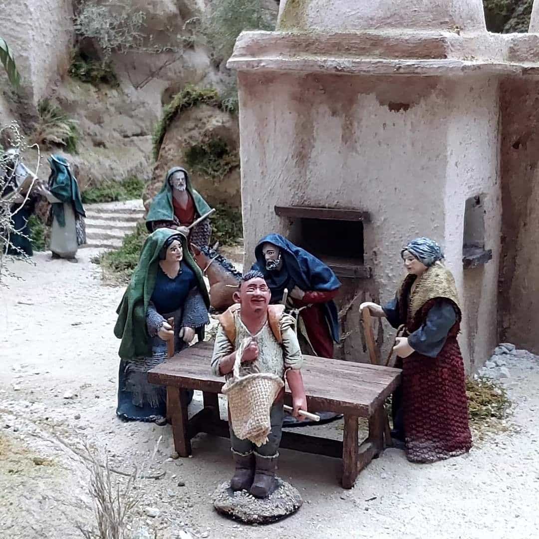 Escena horno figuras