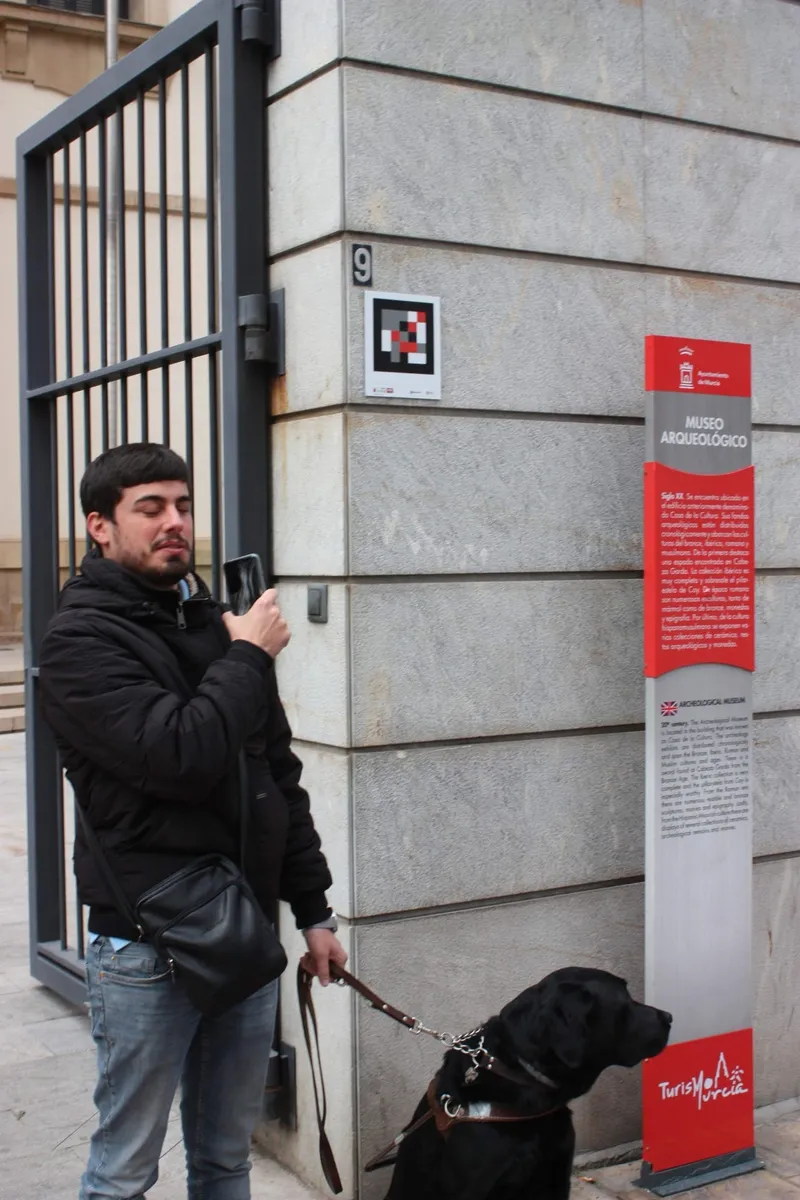 MAM — Musée Archéologique de Murcie accessible avec NaviLens — Murcie