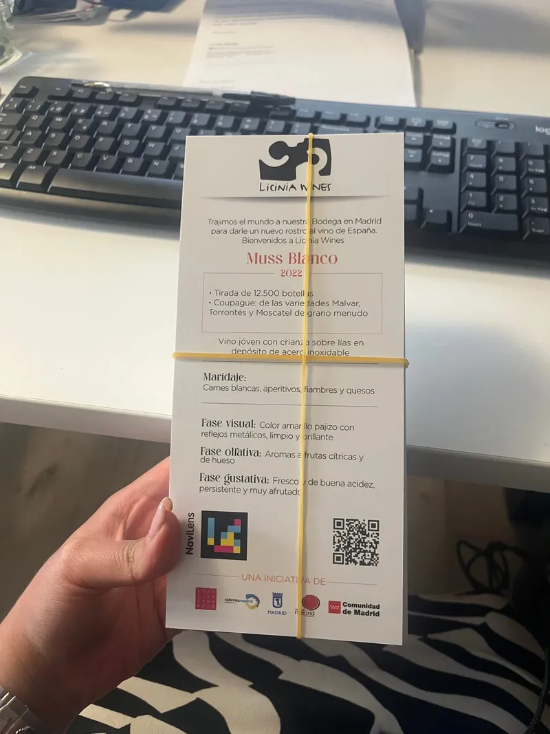Decanta Madrid — DOP Vinos de Madrid avec fiches NaviLens accessibles — Communauté de Madrid
