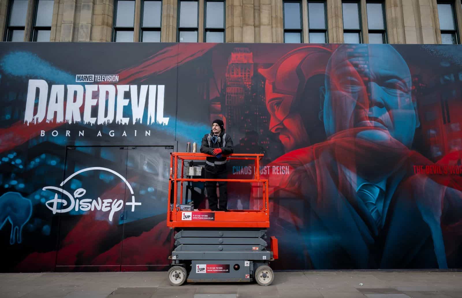 Disney+ × RNIB · Daredevil — Insane51 davanti all’opera finita