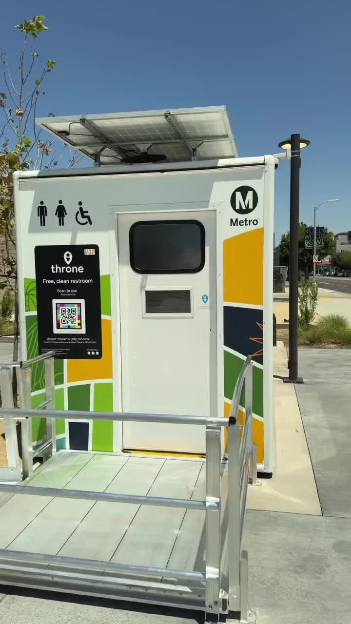 Throne Labs × NaviLens — Accessible smart public restrooms in the USA — Washington D.C.