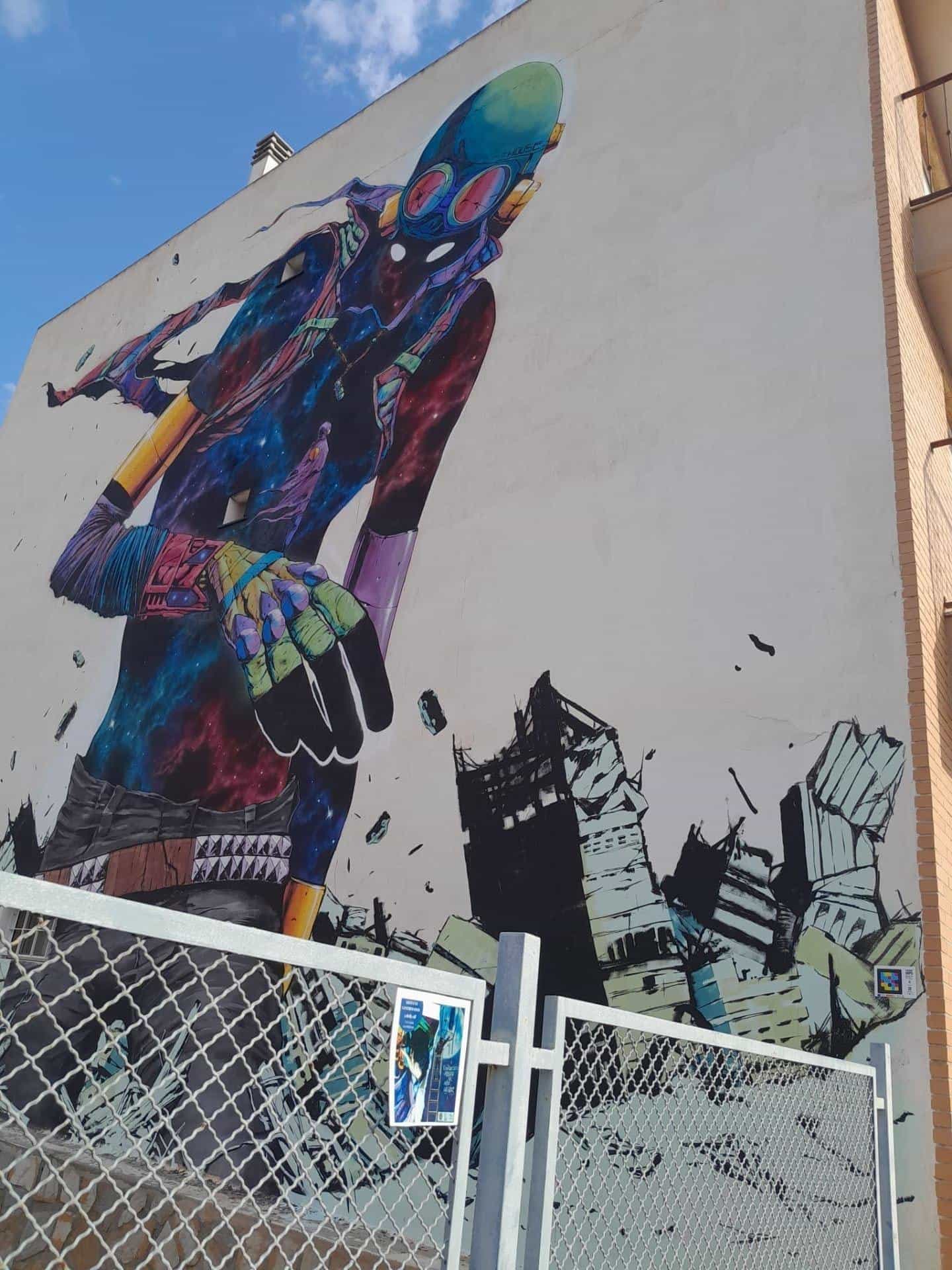 mural deih alien D