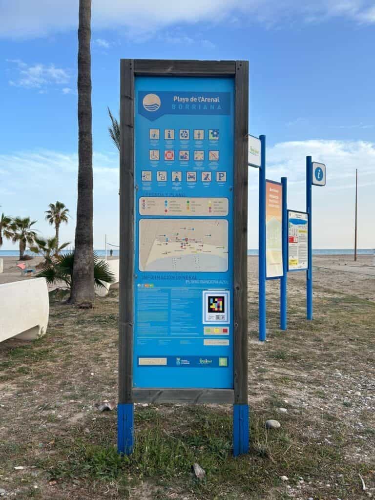 Burriana — Playa de l'Arenal Borriana · NaviLens