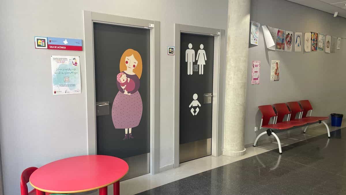 Stillzimmer Tür