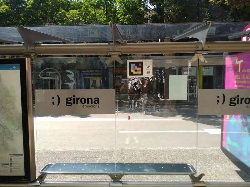 TEISA — Bushaltestellen Girona und Salt — Girona