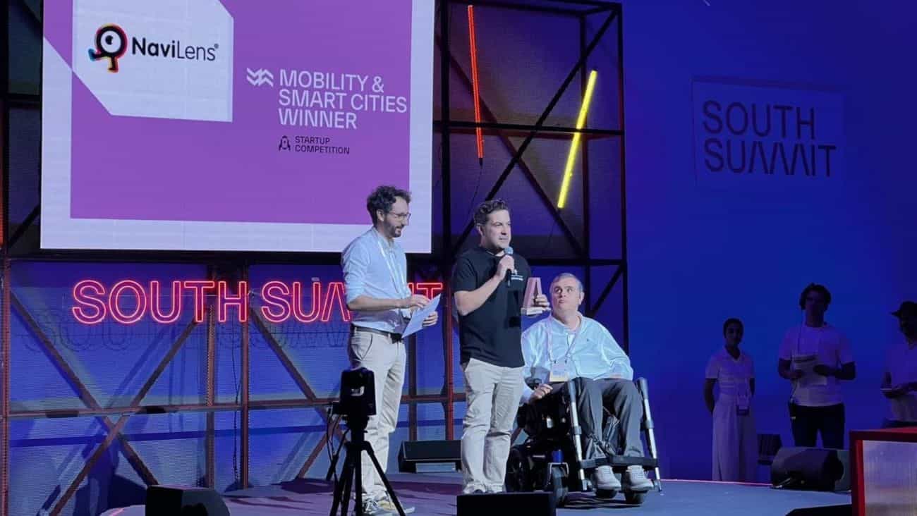 NaviLens riceve il premio Mobility & Smart Cities Winner al South Summit