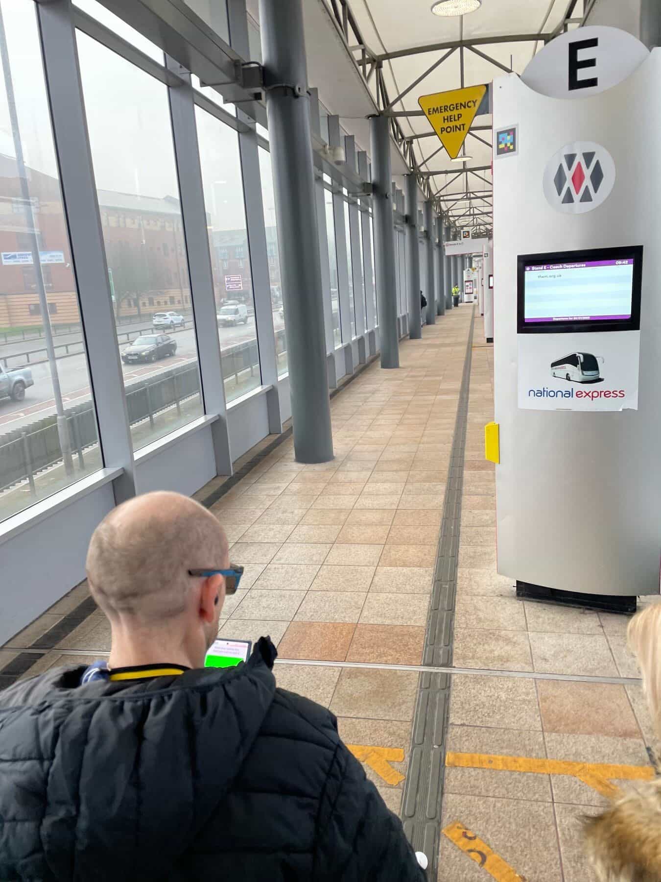 Wolverhampton Bus Station · NaviLens deployment 1