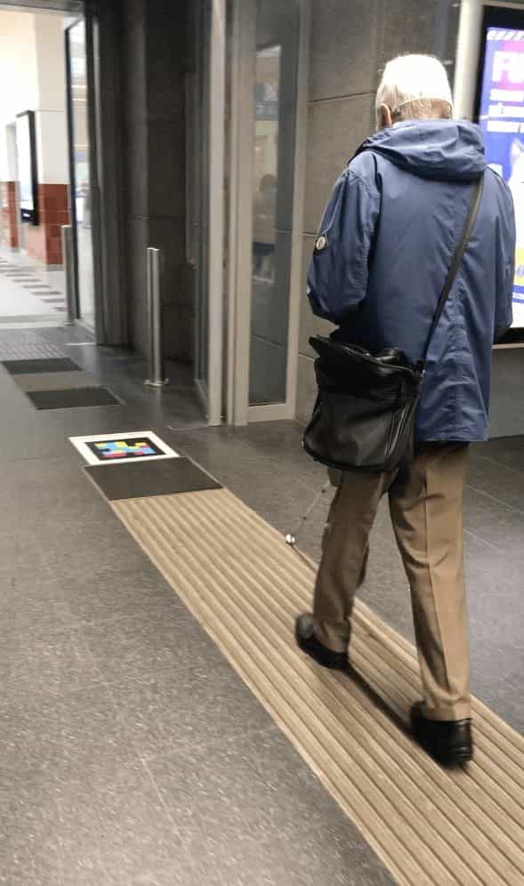 Brussels — Detection on the guide line