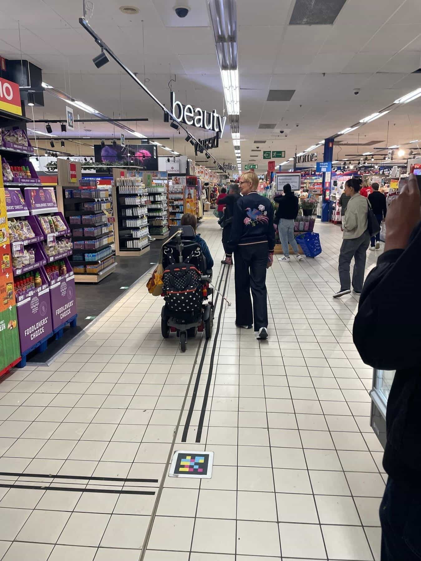 Carrefour Auderghem — Kunden-Walkthrough