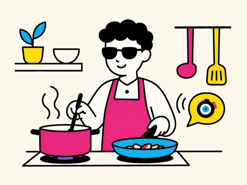 COCINA para CIEGOS, NaviLens en el ámbito culinario