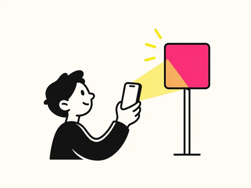 Cómo arrojar luz a través de un código QR